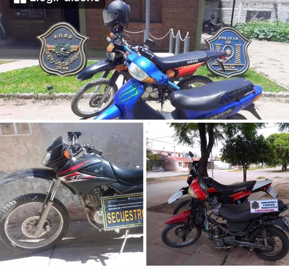 MOTOS ROBADAS