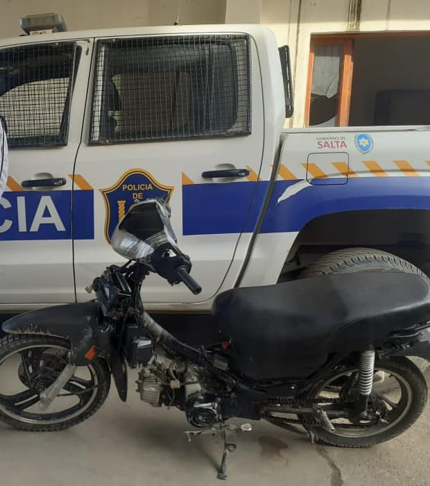 MOTO ROBADA