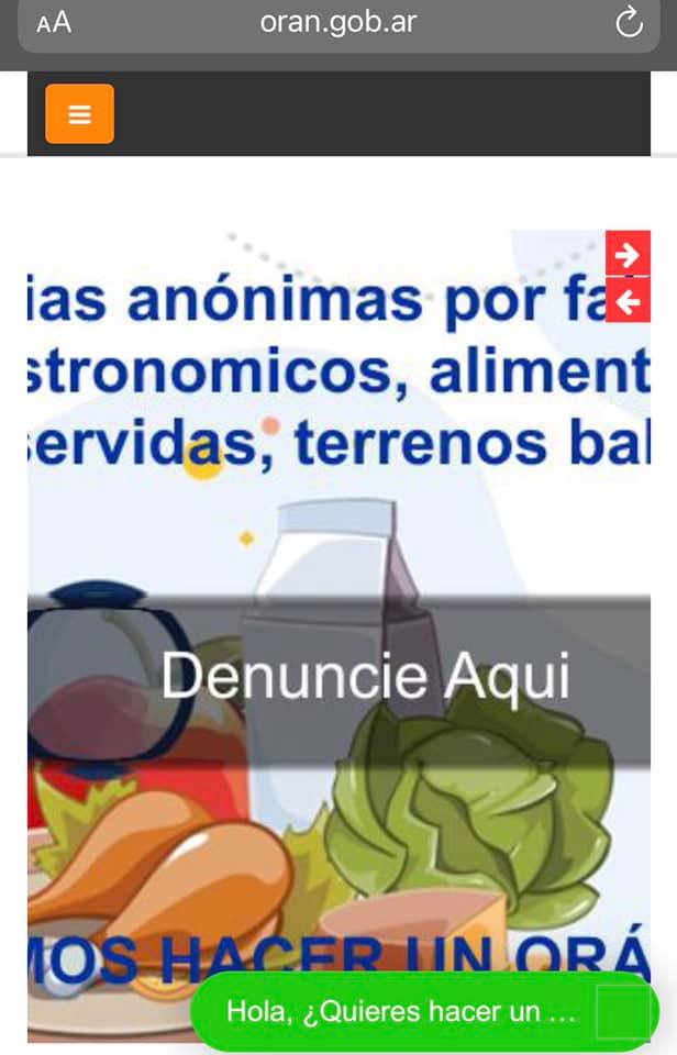 DENUCIAS ORAN