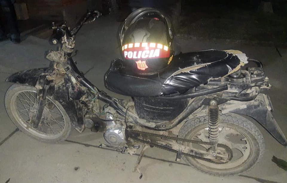 MOTO ROBADA