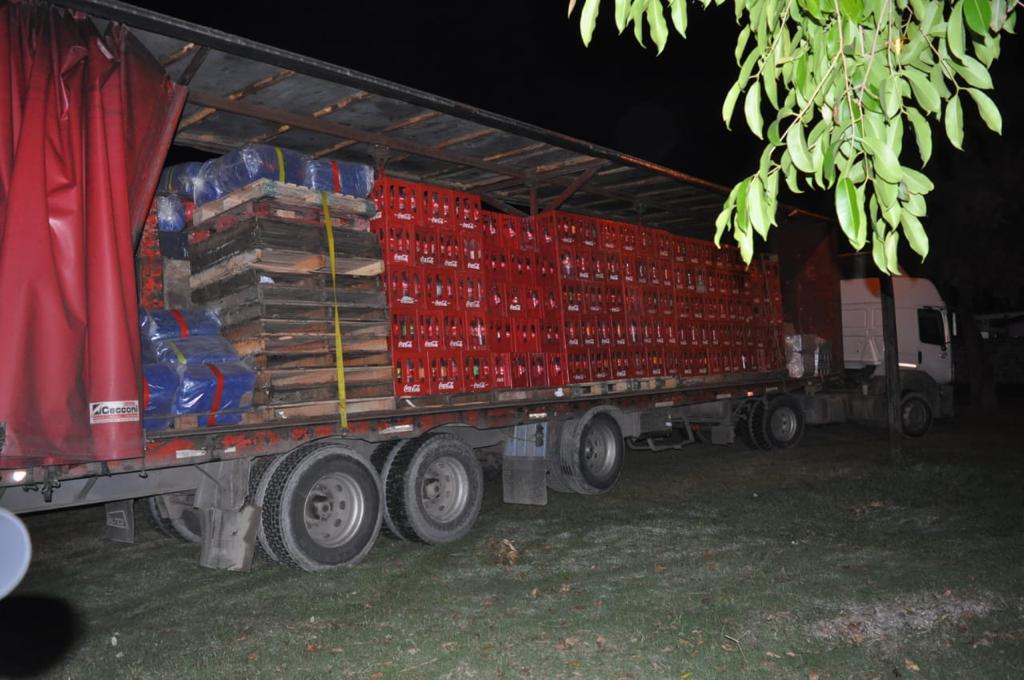 CAMION CON COCA