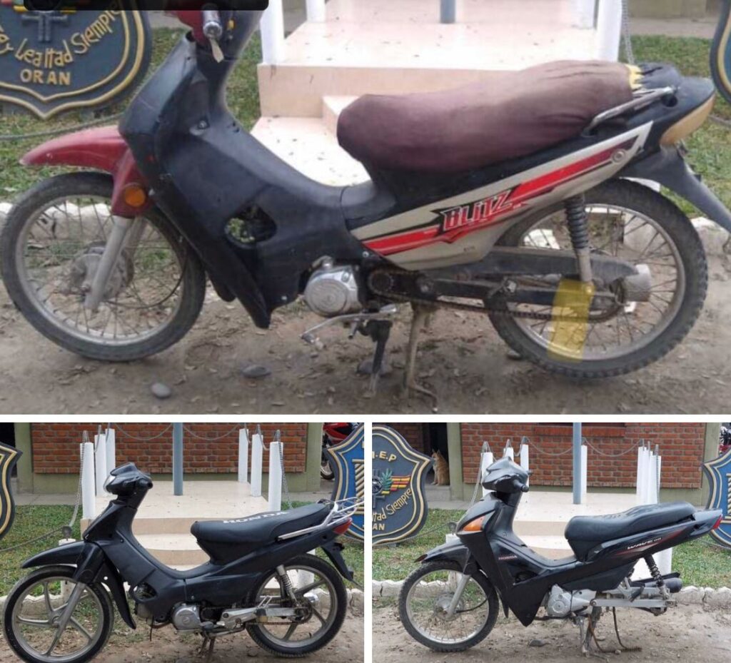 MOTOS ROBADAS