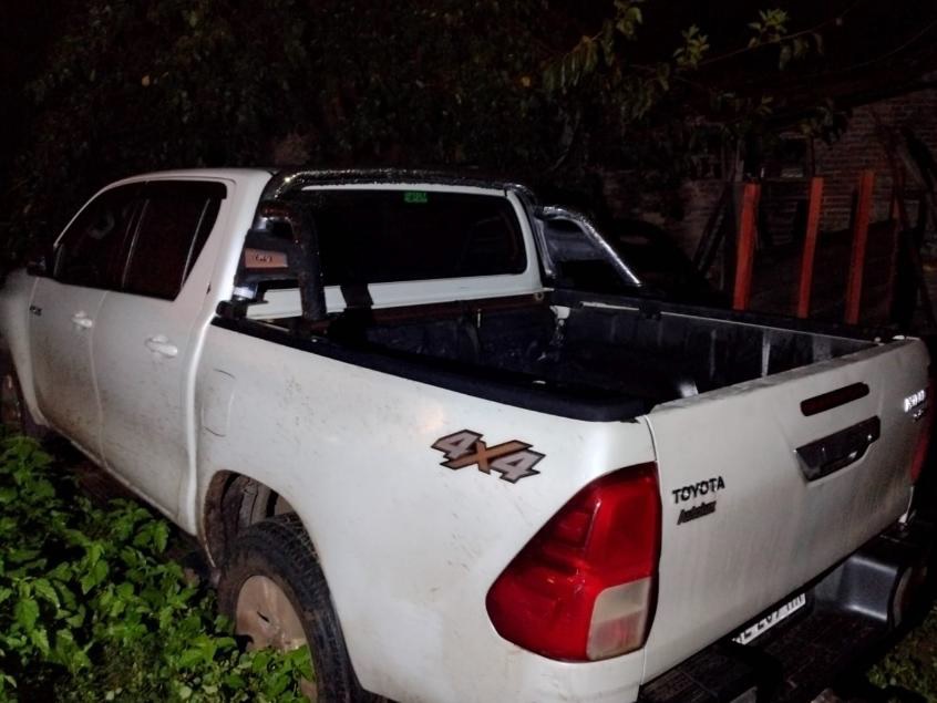 CAMIONETA ROBADA