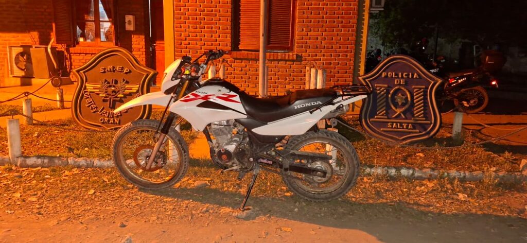 MOTO ROBADA