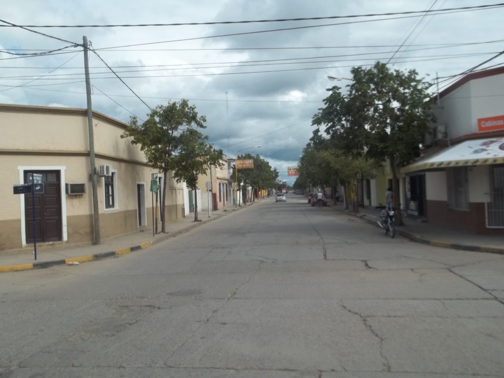 Pellegrini_Street_view_to_the_South_in_San_Ramón_de_la_Nueva_Orán