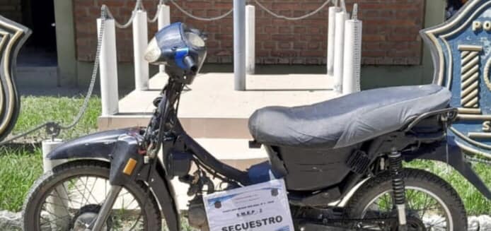 MOTO ROBADA